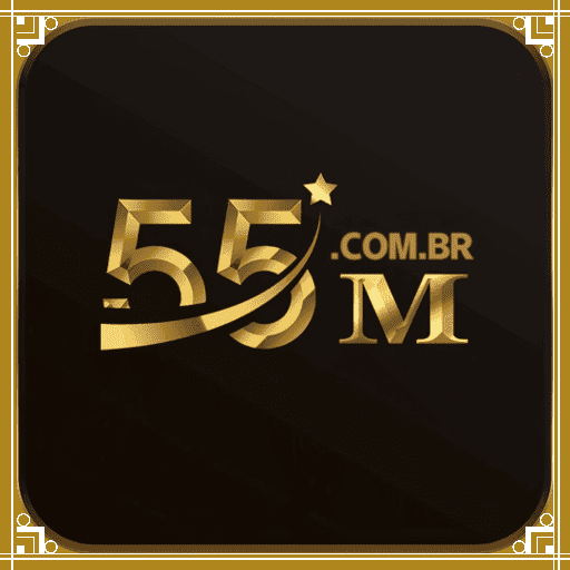 Imagem promocional da 55M mostrando a plataforma e suas vantagens