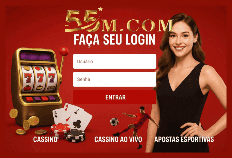 Cadastro rápido e seguro na plataforma 55M