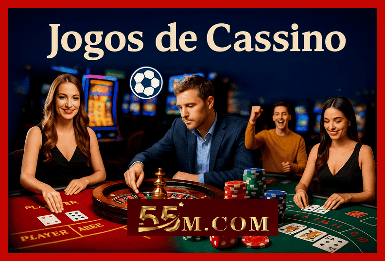 Imagem ilustrativa mostrando a plataforma 55M com variedade de jogos online e provedores populares.